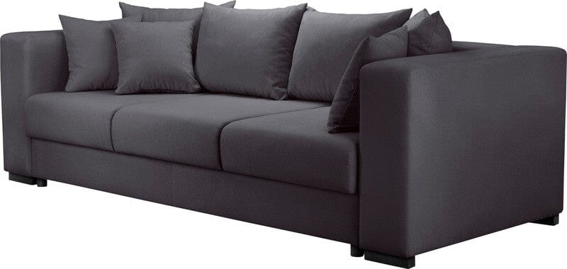 Canapea extensibila cu lada de depozitare Gloria Antracit 250x100 cm | Dumonde Furniture & Deco Concept.