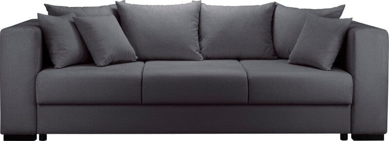 Canapea extensibila cu lada de depozitare Gloria Antracit 250x100 cm | Dumonde Furniture & Deco Concept.