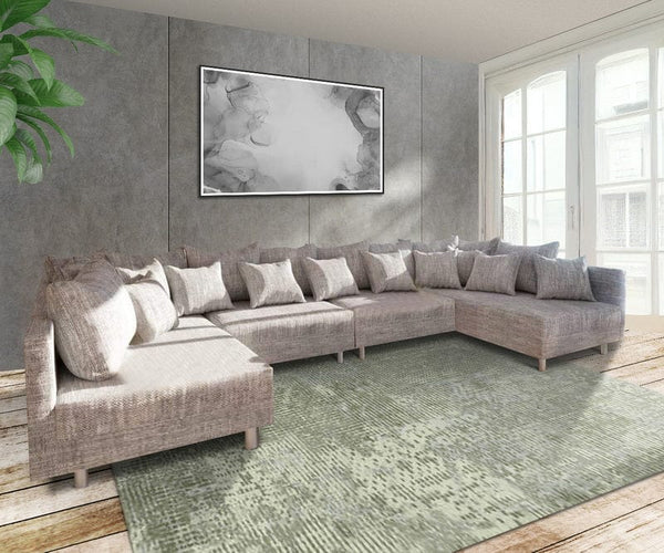 Colțar modular U XXL Justin Grey 400x185 cm | Dumonde Furniture & Deco Concept.