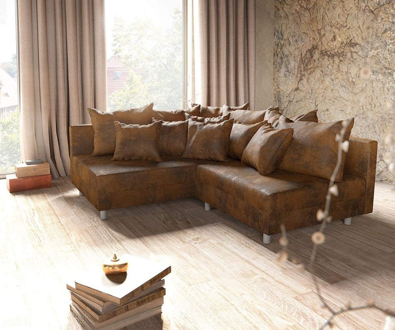 Colțar modular Justin L Brown 200x185 cm | Dumonde Furniture & Deco Concept.