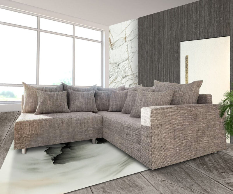 Colțar modular Justin L Gri 200x200 cm | Dumonde Furniture & Deco Concept.